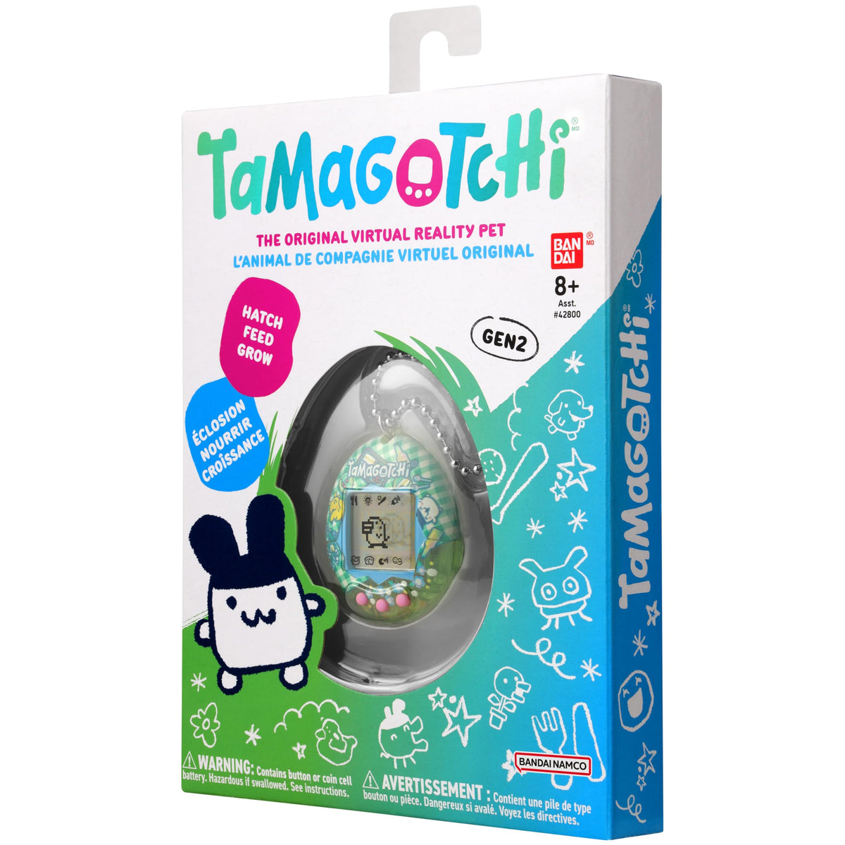 Tamagotchi Original battery included for immediate play.