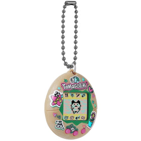Gameplay screen showing the Tamagotchi Character game in the celebration egg
