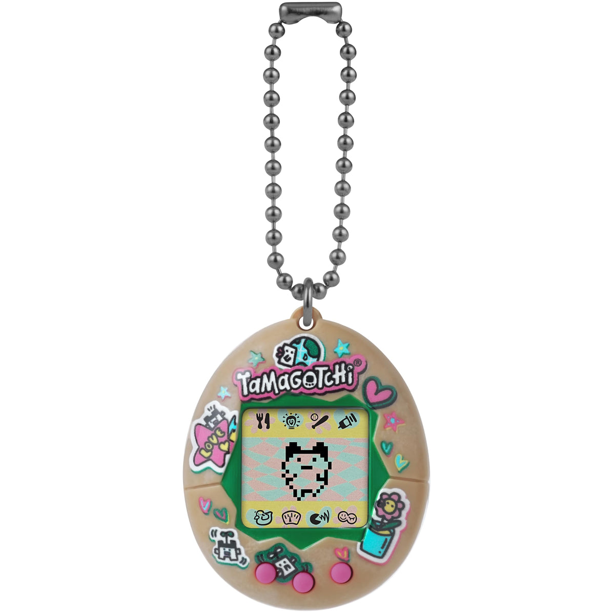 Packaging image of Tamagotchi Original Celebration Egg made from recycled paper