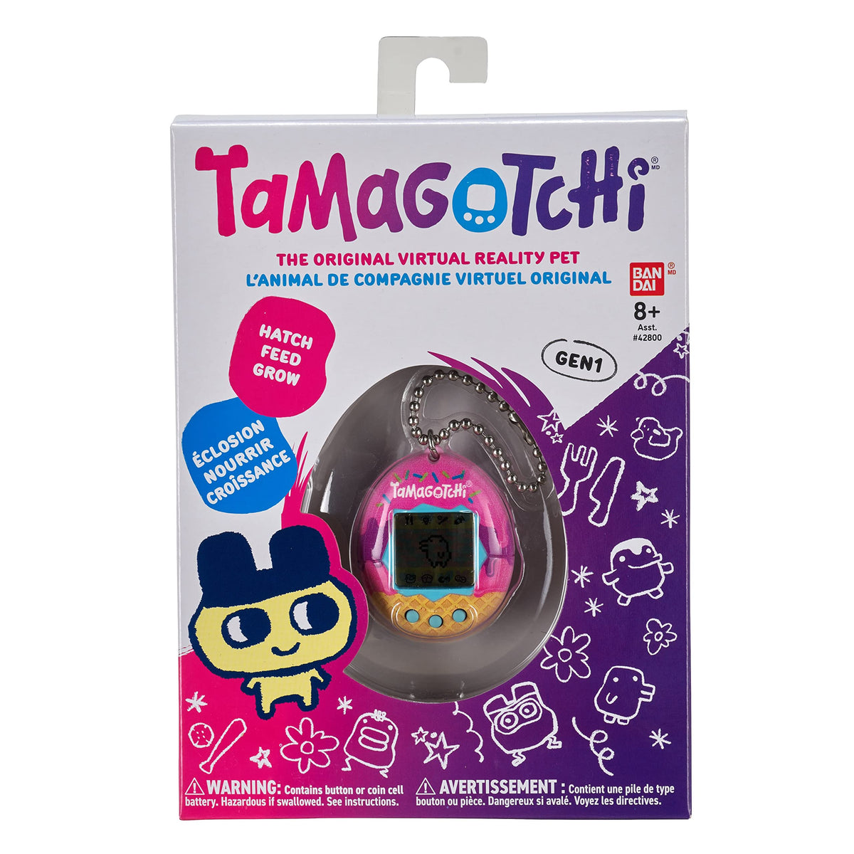 Tamagotchi Original CR2032 battery included, ready to play