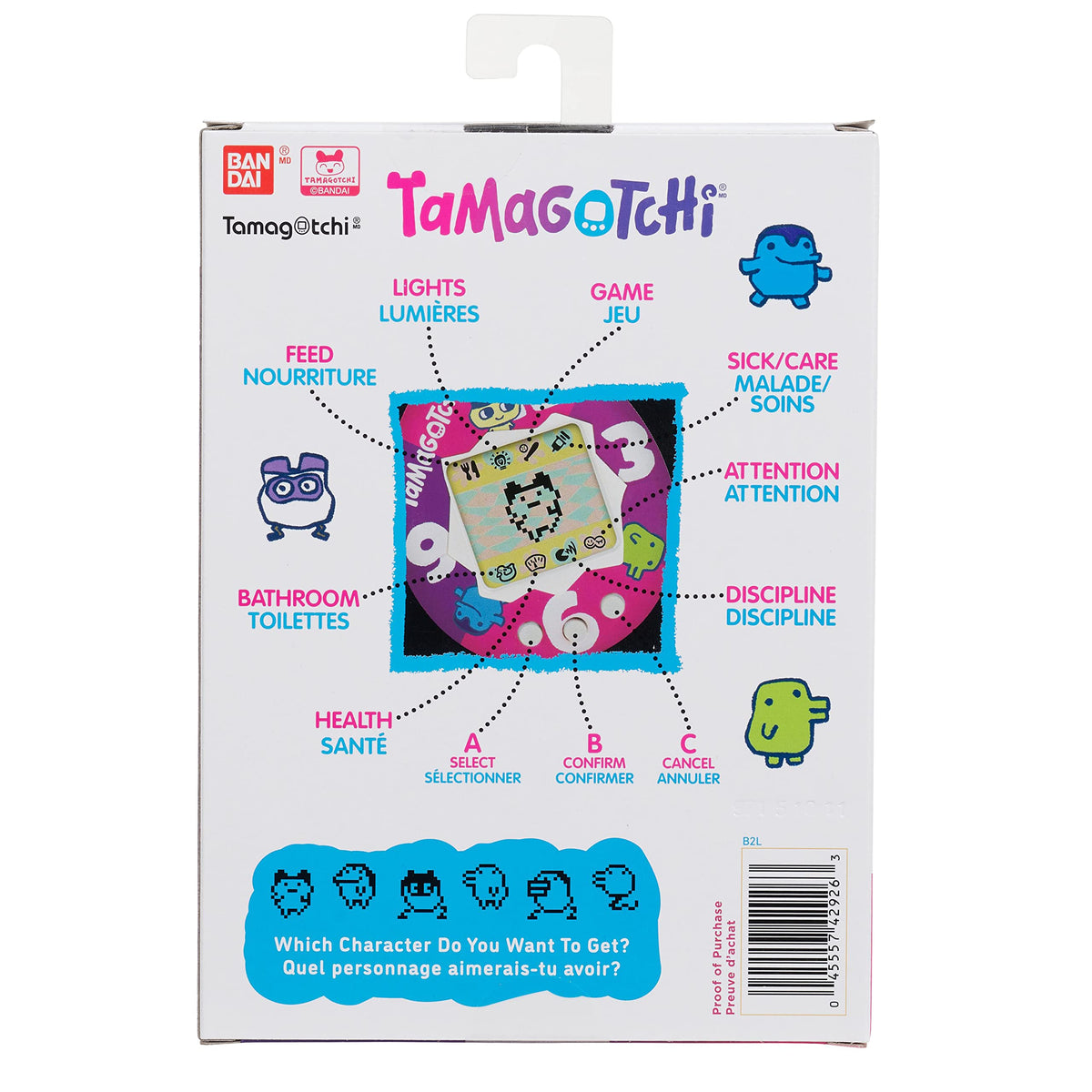Tamagotchi Original CR2032 battery included to start right away.