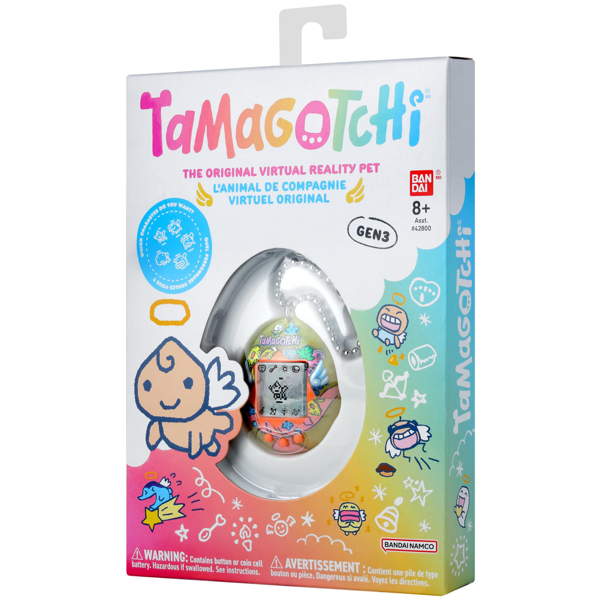 Tamagotchi Original CR2032 battery included for immediate use