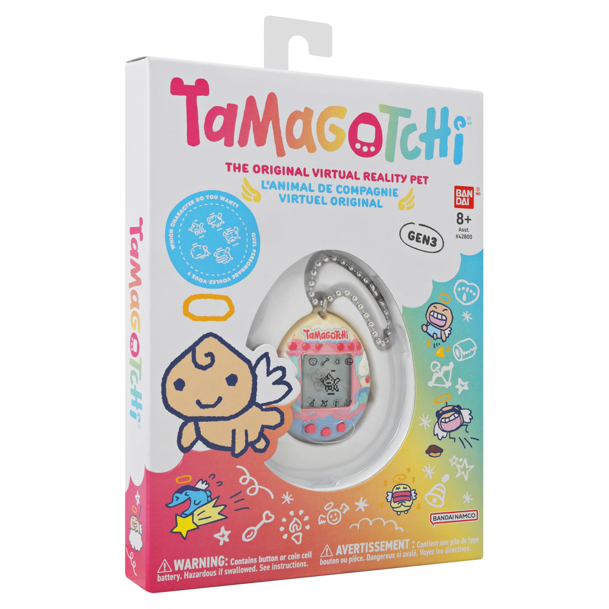 Tamagotchi Original CR2032 battery included for immediate play.