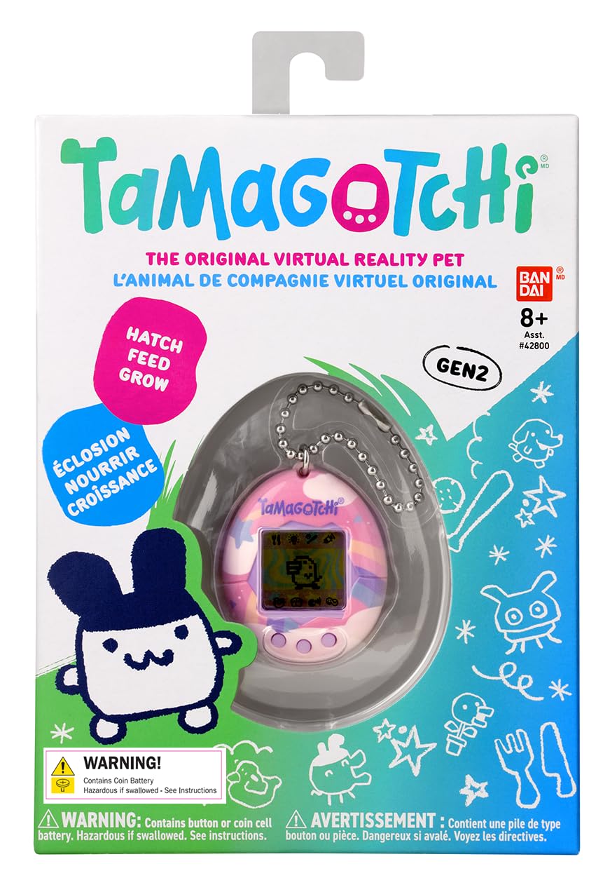 Tamagotchi Original Dreamy battery included enables immediate play.