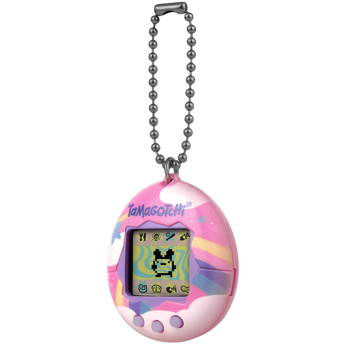 Tamagotchi Original Dreamy egg-to-adult progression showcases care outcomes.
