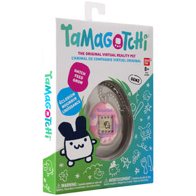 Tamagotchi Original Dreamy portable pet image highlights travel-friendly fun.