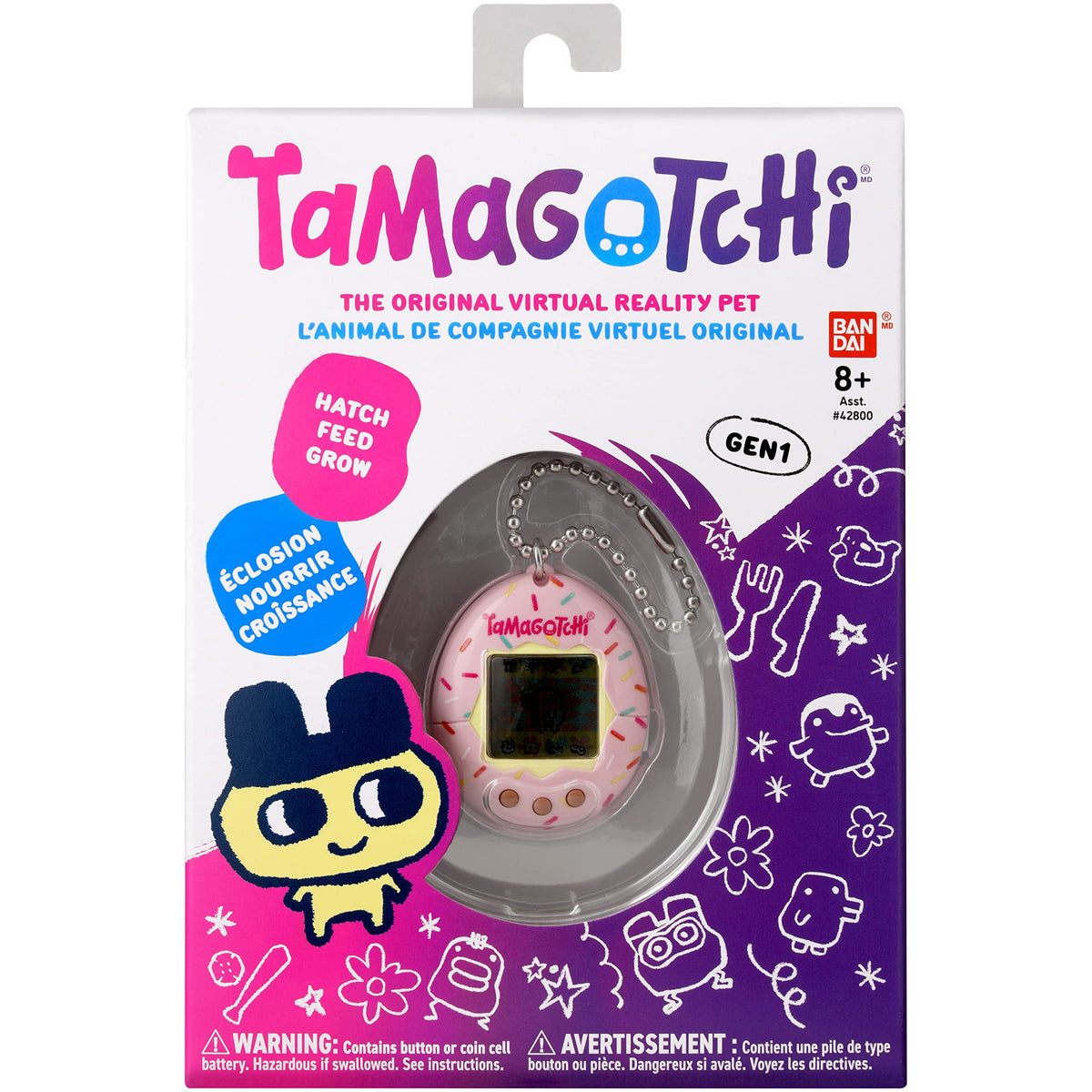 Tamagotchi Original egg-to-adult care cycle suggests long-term engagement.
