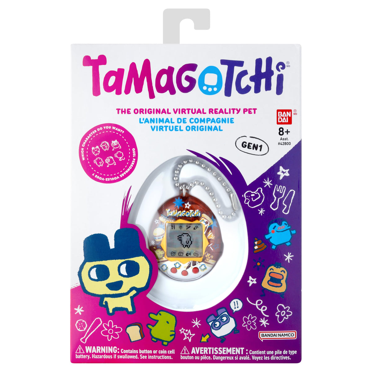 Tamagotchi Original egg-to-adult growth, care shaping outcomes