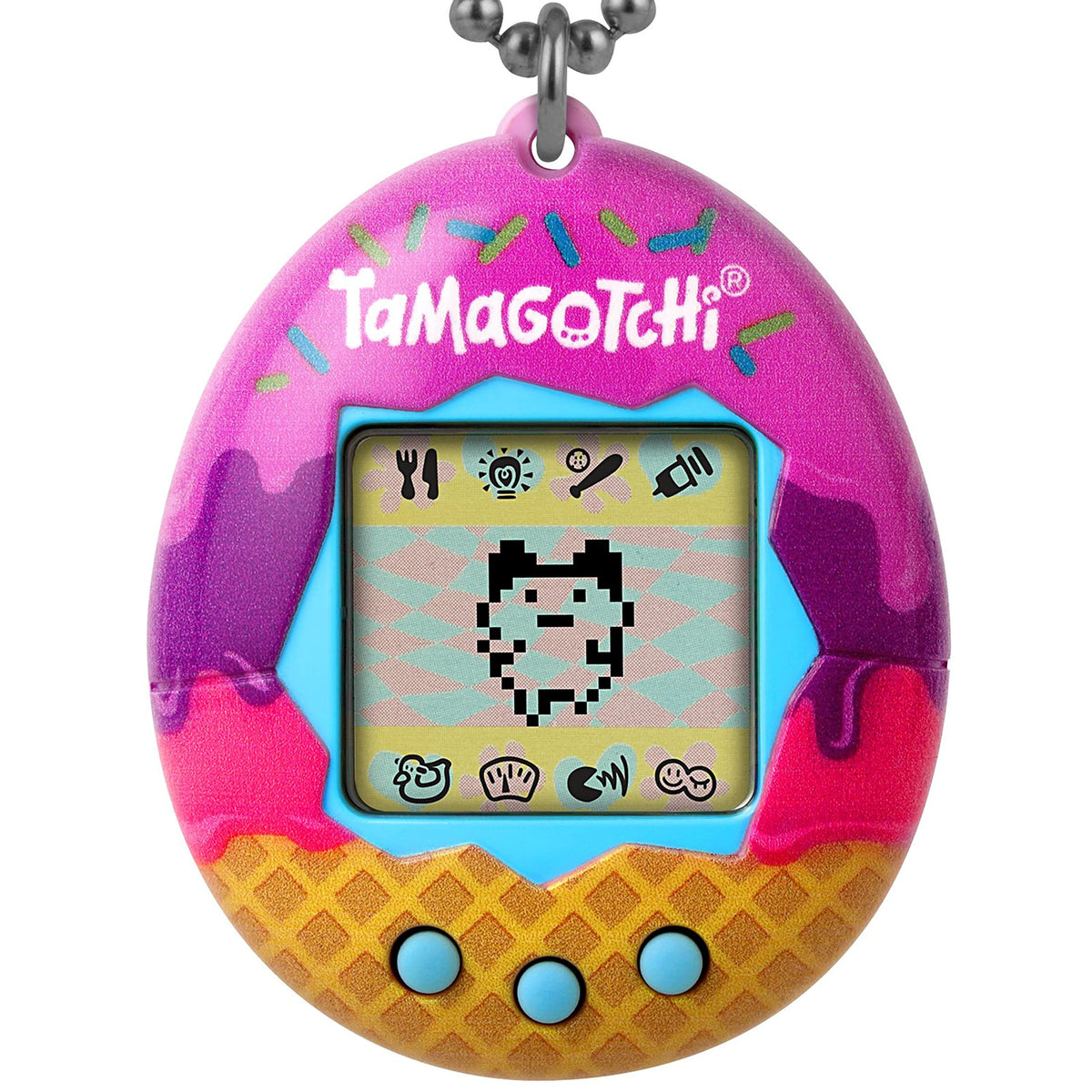 Tamagotchi Original ice cream shell, portable nostalgia for on-the-go play