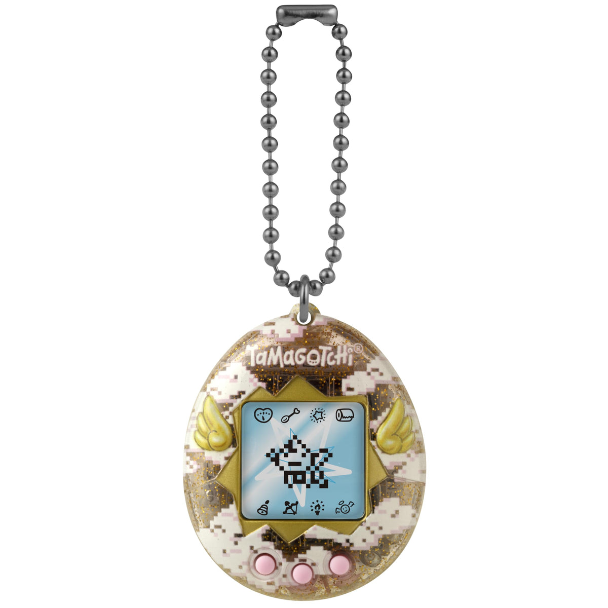 Tamagotchi Original Lovely Angel with three-dimensional wings for visual charm.
