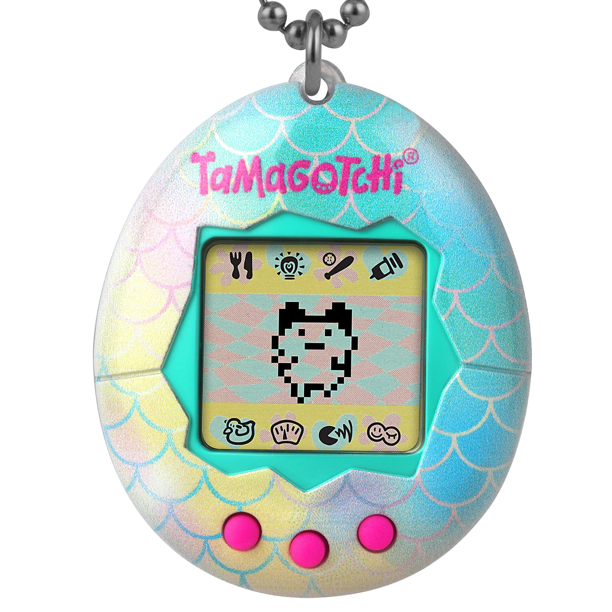 Tamagotchi Original Mermaid Shell portable digital pet for on-the-go play