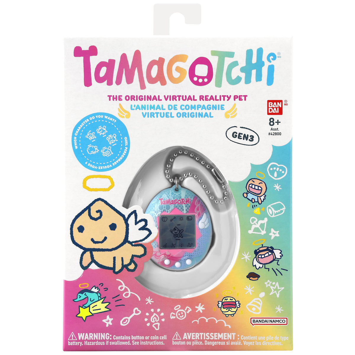 Tamagotchi Original Obaketchi ghost character provides unique nurturing paths.