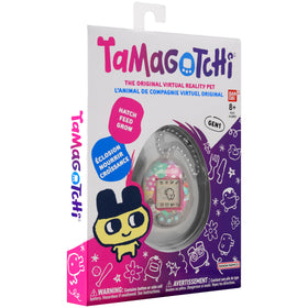 Ages 8+ suitability for Tamagotchi Original Pretty Party.