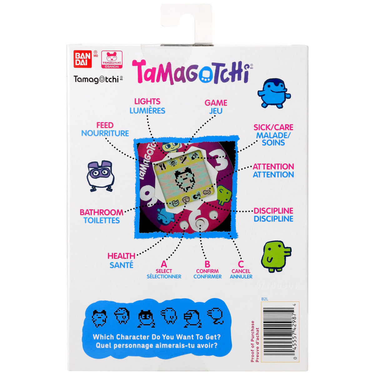 Battery included for immediate Tamagotchi Pretty Party play.