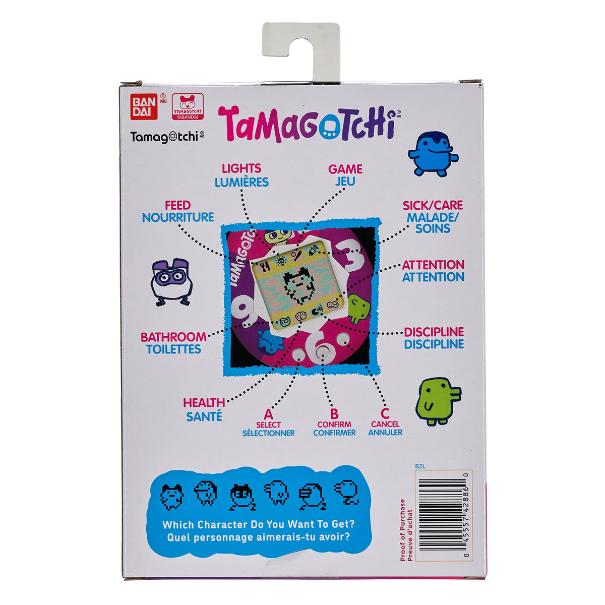 Health status check feature helps gauge Tamagotchi well-being.