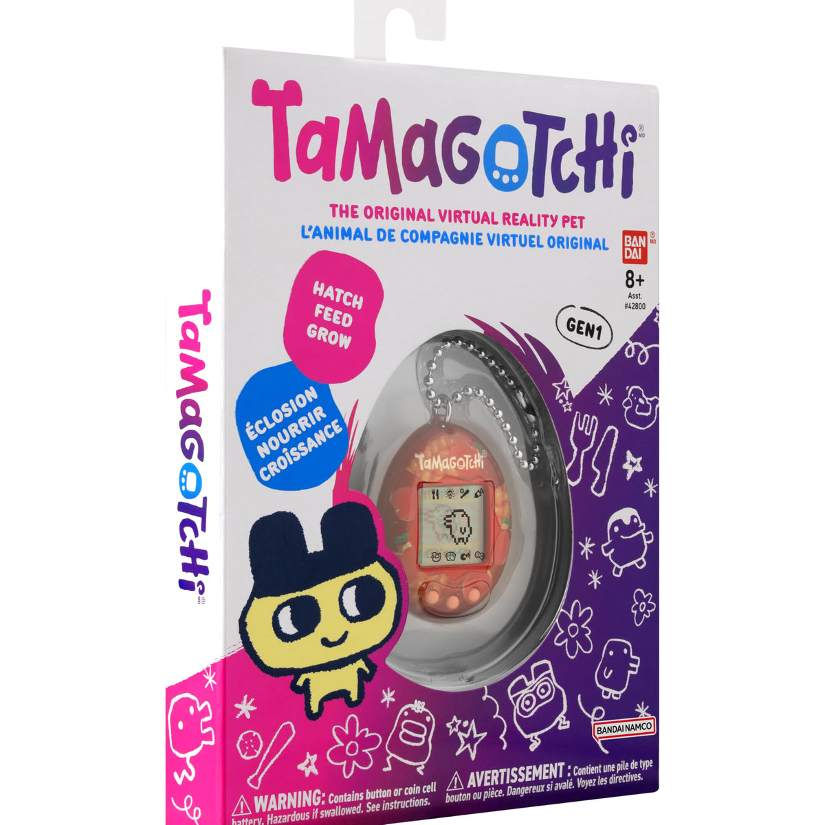 Tamagotchi Original seven adult outcomes depend on care.