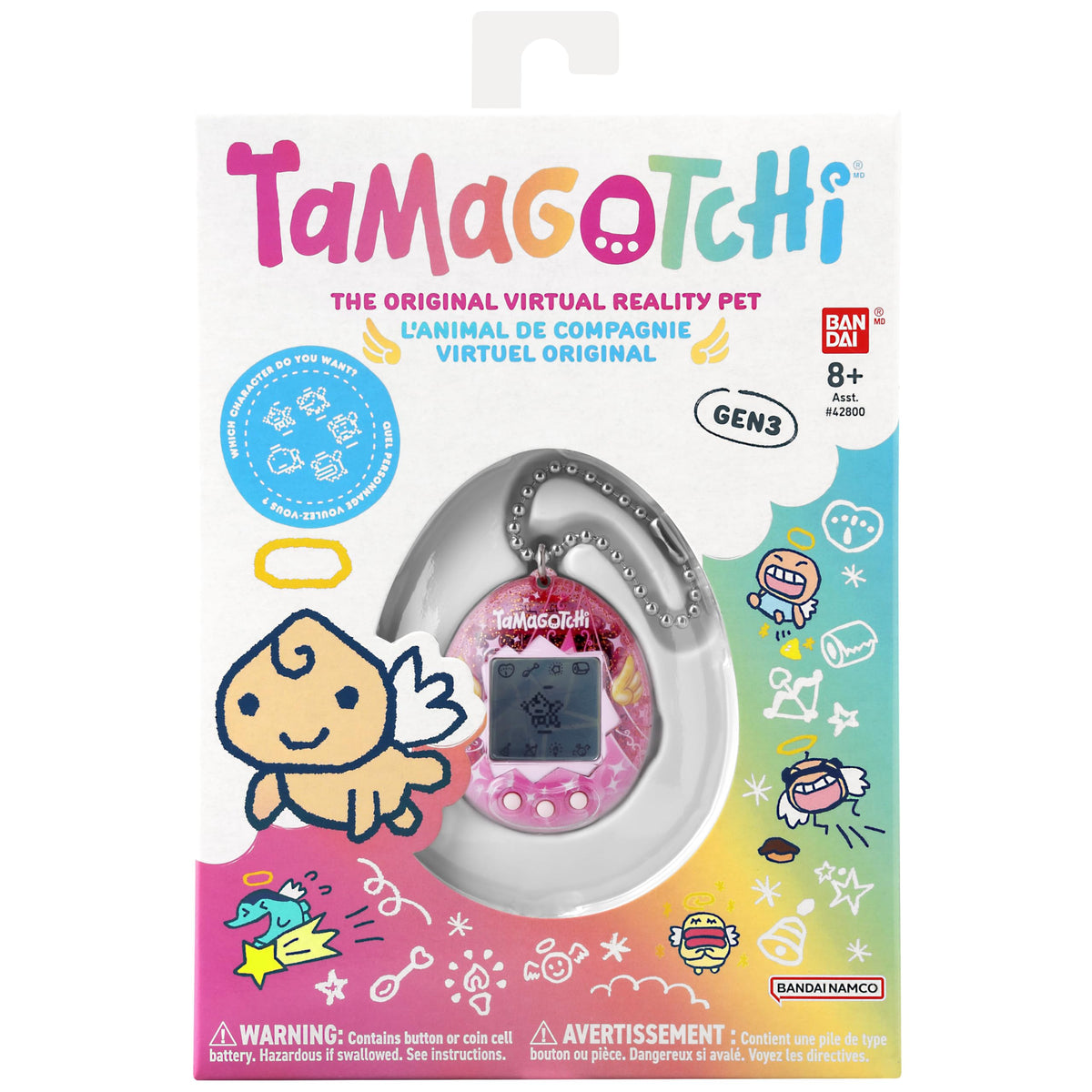 Tamagotchi Original Shooting Star mini-game for quick, engaging play