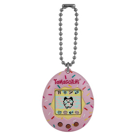 Tamagotchi Original Sprinkles shell front view emphasizes durable, kid-friendly design.