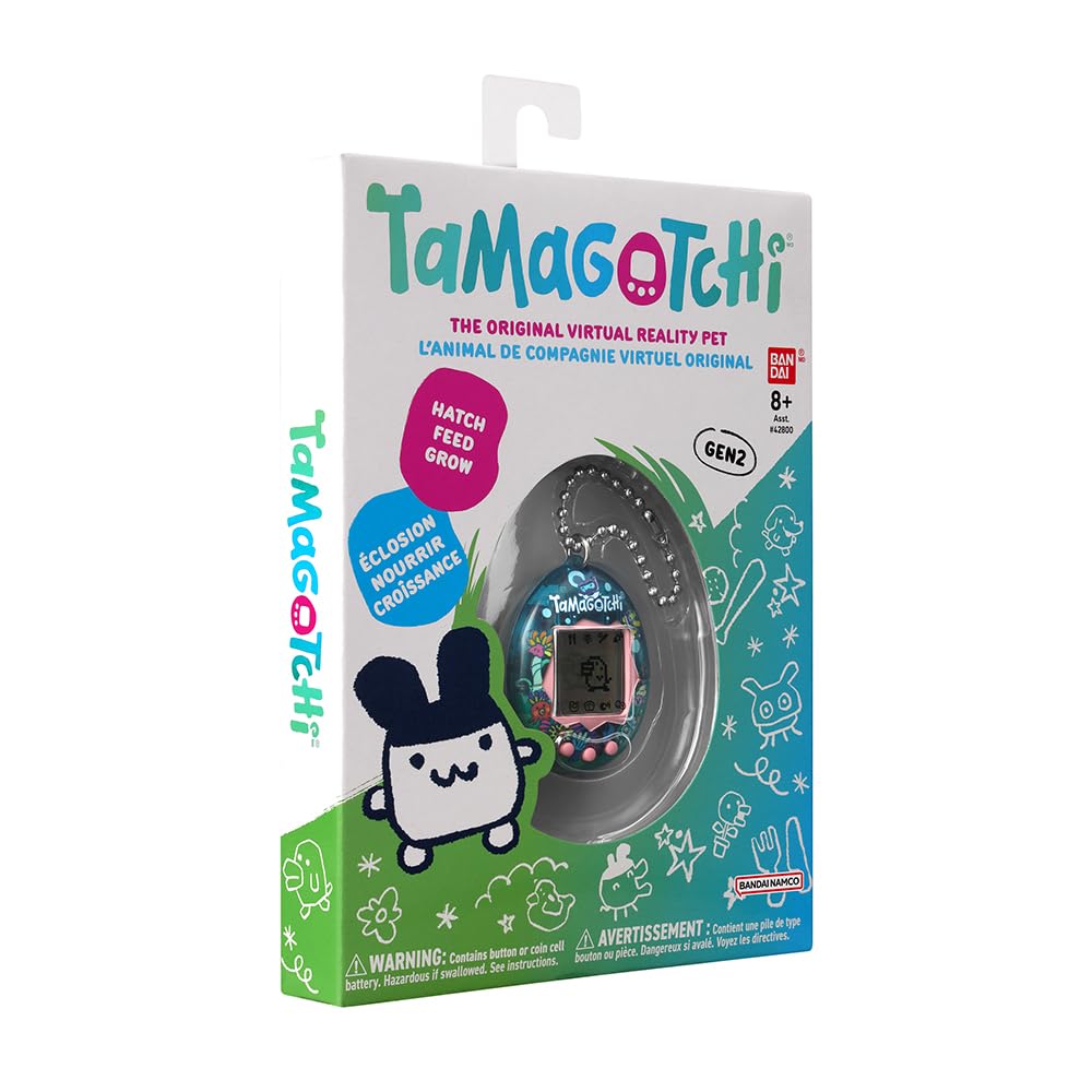 Tamagotchi Original Tama Ocean lights—toggle lights for a simple, engaging care routine.
