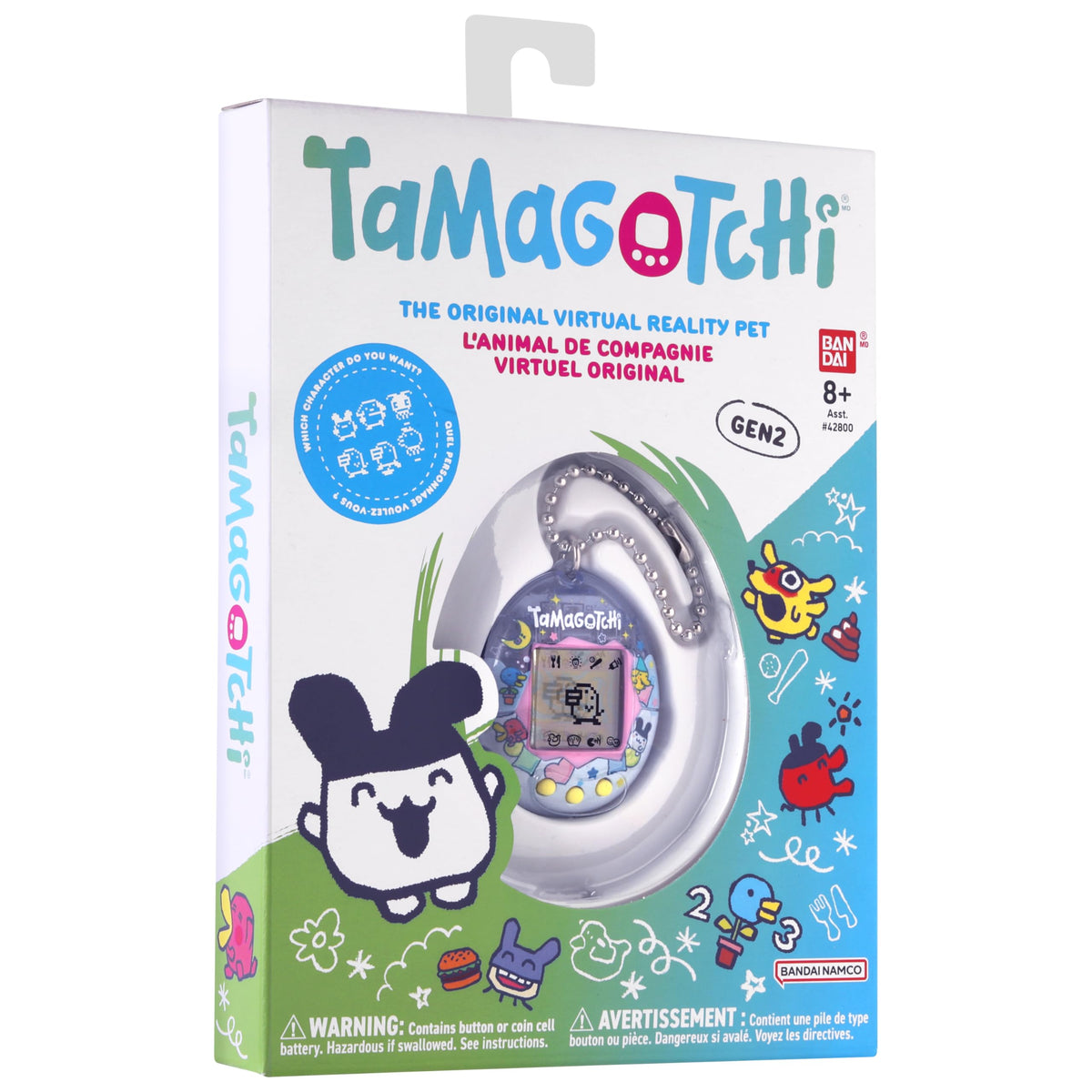 Tamagotchi Original Tama Pajama compact digital pet for everyday moments.