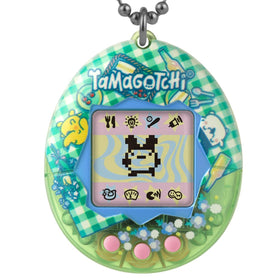 Tamagotchi Original Tama Picnic shell, a compact digital pet for on-the-go fun.