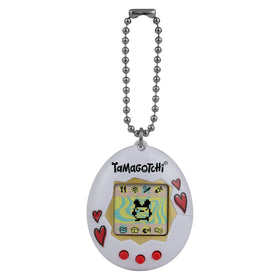 Tamagotchi Original updated logo on the black frame, modern branding for nostalgia.