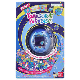 Tamagotchi Paradise Blue Water Lab Mode mini-games offer fresh activities and shop options