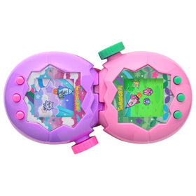 Tamagotchi Paradise characters variety screen highlighting thousands of growth paths.