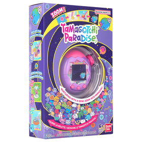 Tamagotchi Paradise connect with a friend's device for interactive moments.