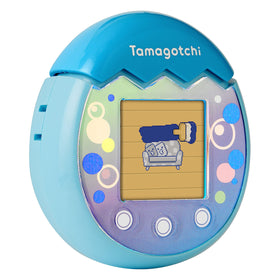 Tamagotchi Pix Ocean Blue planning play dates with Tama code