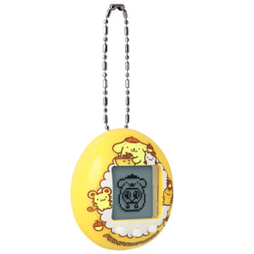 Tamagotchi Pompompurin Acorn Picking game invites playful interaction.