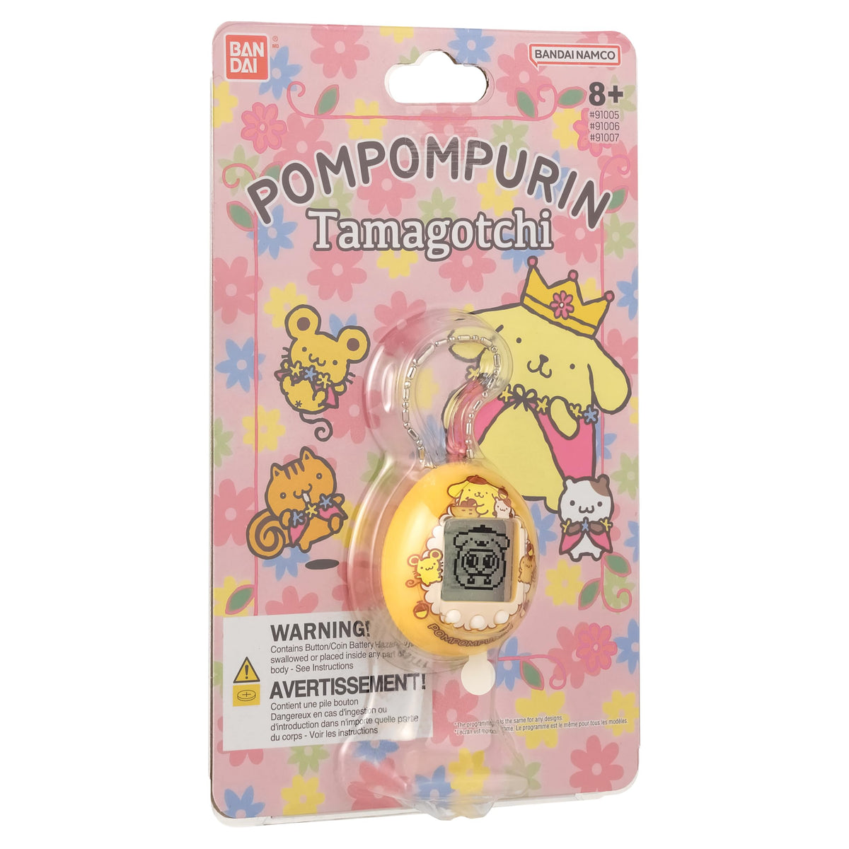 Tamagotchi Pompompurin Batteries Included for instant play.