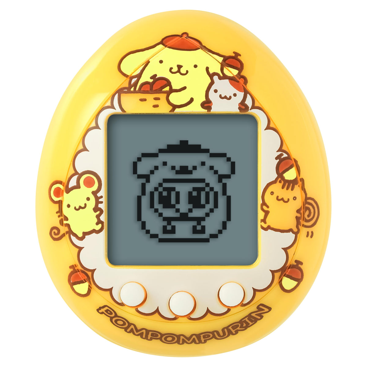 Tamagotchi Pompompurin Caramel Pudding on-the-go digital pet play.