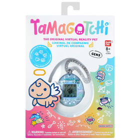 Shooting Star mini-game scene for on-the-go entertainment with Tamagotchi Rainy Angel