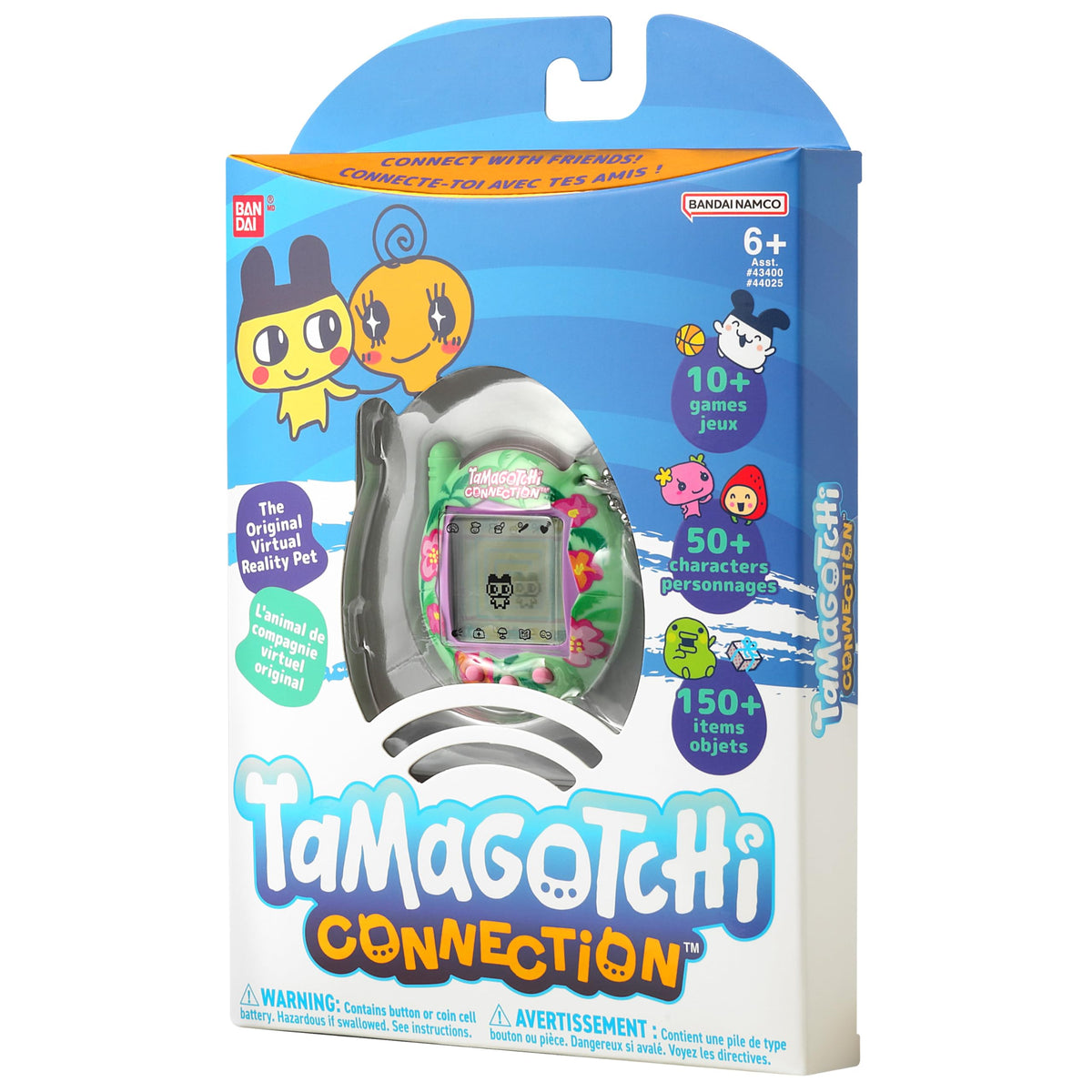 Tamagotchi Tropical Flower Gotchi Points enable item unlocks and upgrades