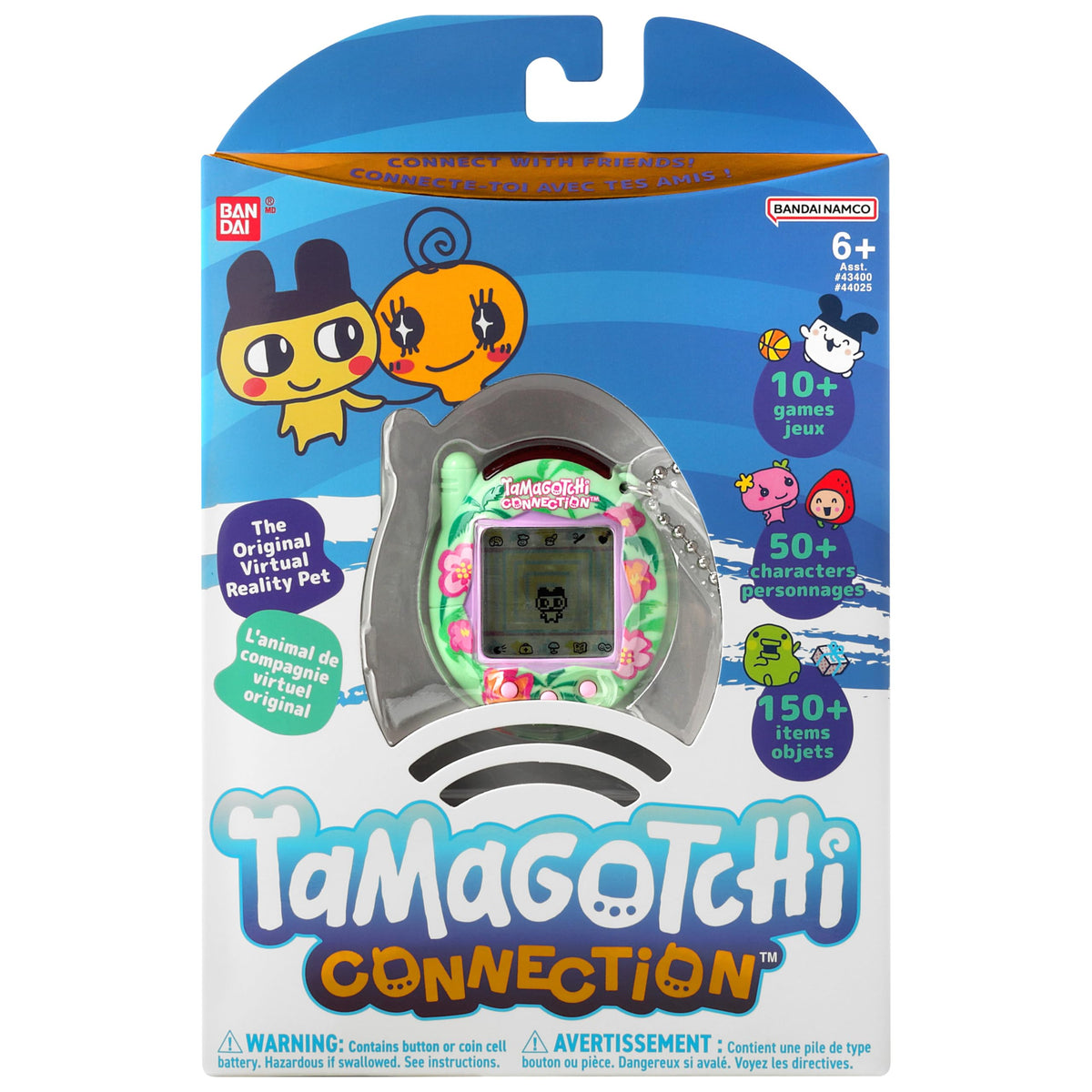 Tamagotchi Tropical Flower mini-games on screen offer quick, engaging challenges