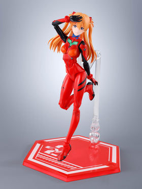 Tamashii Nations Asuka display setup for storytelling scenes
