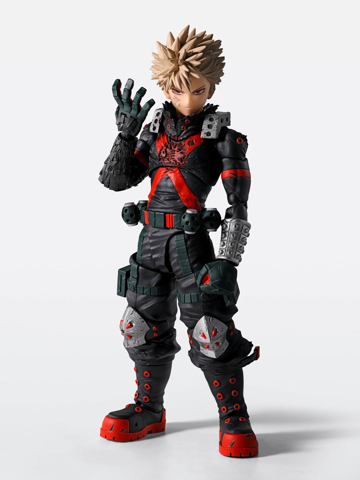 Bakugo explosion effects set adds dramatic action for photos.