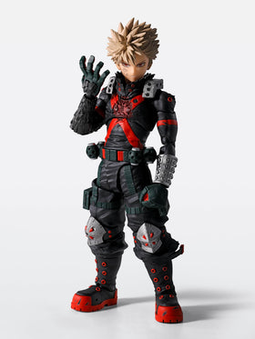 Bakugo explosion effects set adds dramatic action for photos.