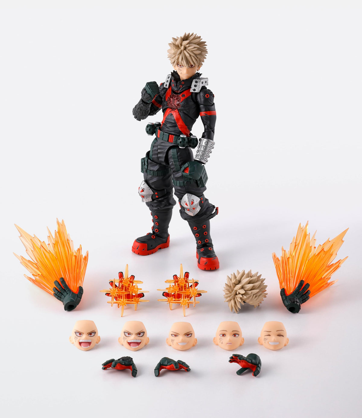 Bakugo hair parts refine revived look for accurate recreations.