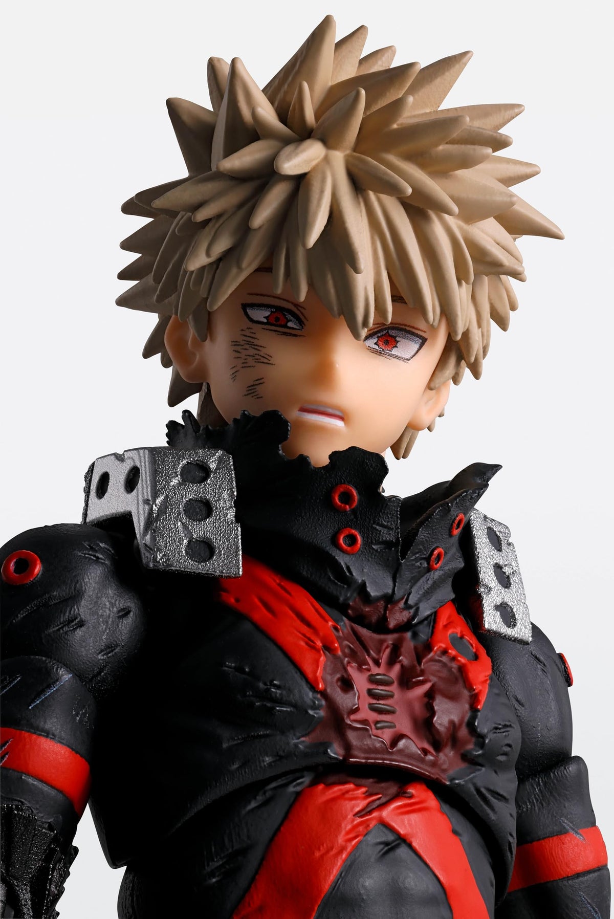 Bakugo interchangeable expressions capture intense battle moods.