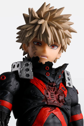 Bakugo interchangeable expressions capture intense battle moods.