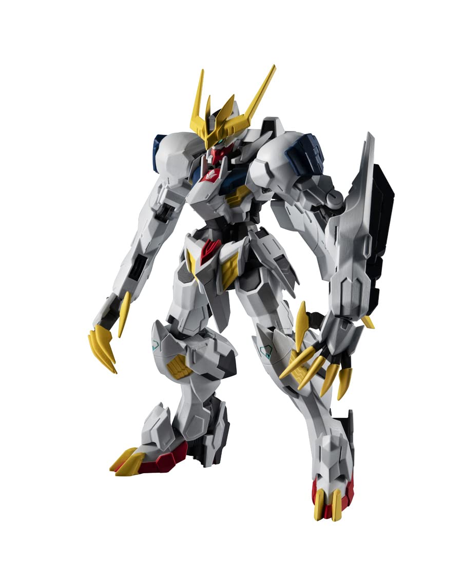 TAMASHII NATIONS Gundam Barbatos Lupus Rex figure, main body poseable for dynamic display