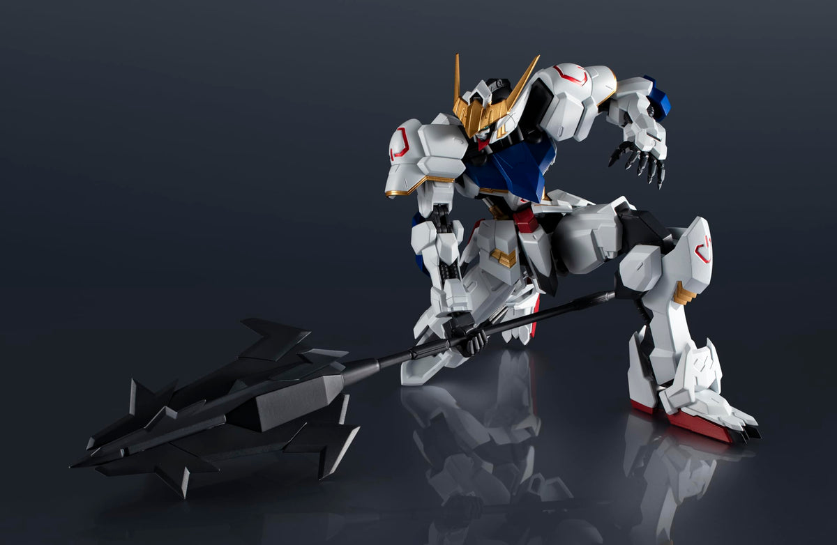 Barbatos Renewal long sword showcased for dramatic melee display options.