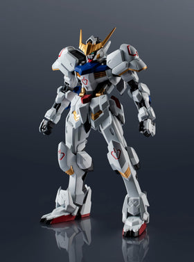 Barbatos Renewal shoulder pose highlighting upgraded joints for expressive action.