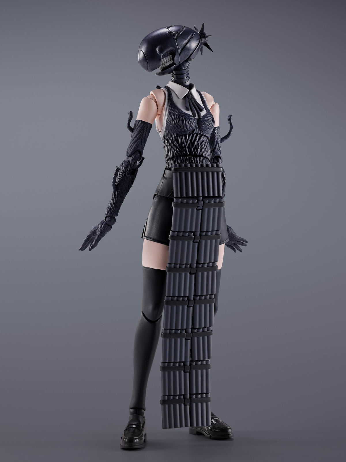 TAMASHII NATIONS Bomb S.H.Figuarts detailed sculpt emphasizes film-ready design.