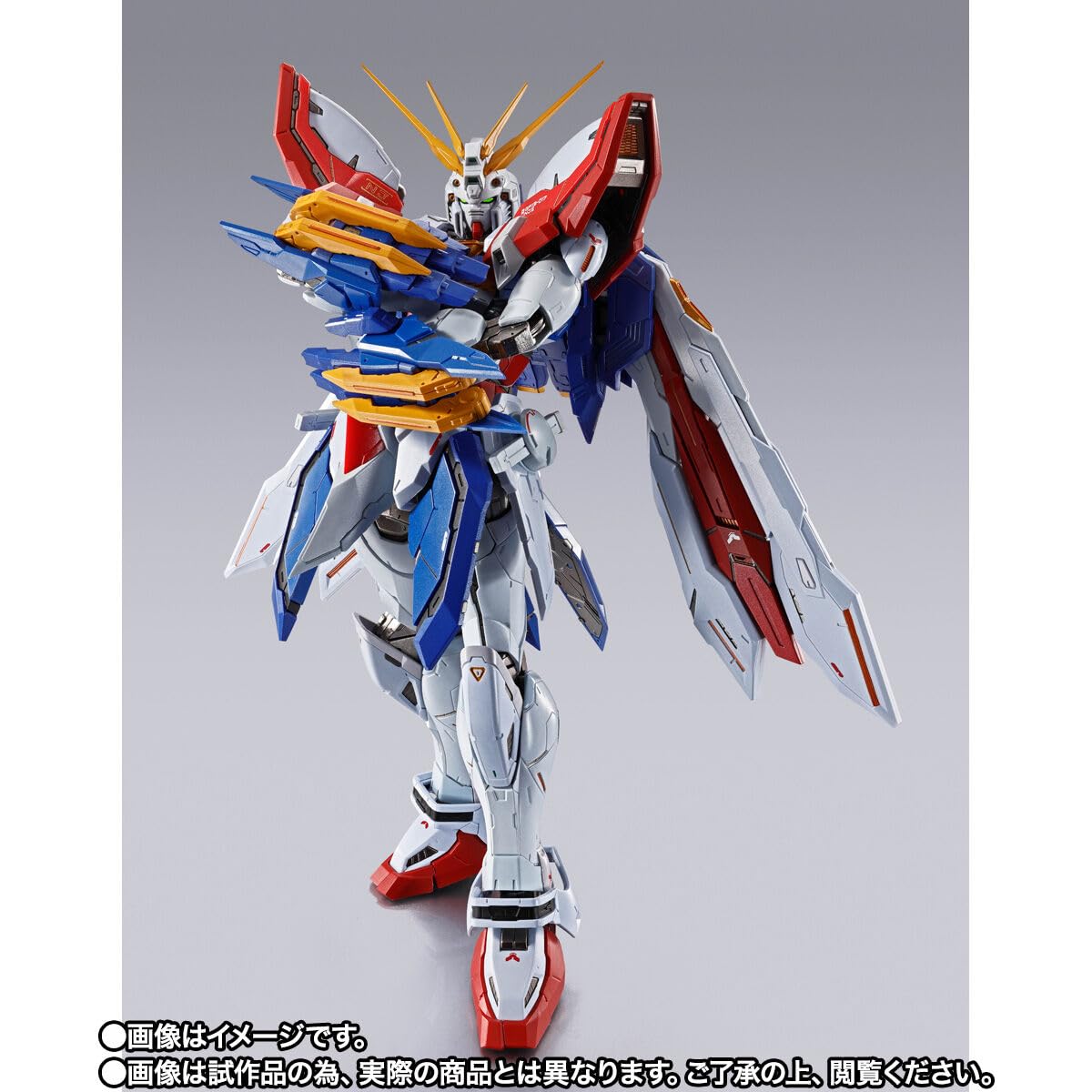 TAMASHII NATIONS Burning Gundam display stand for stable posing