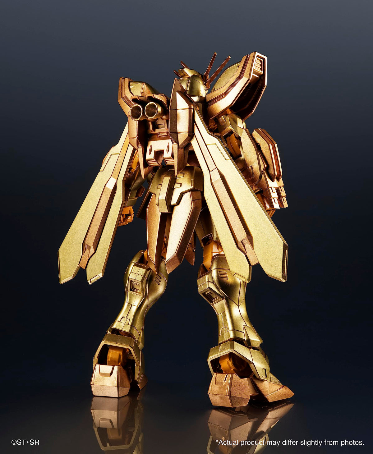 Hyper Mode chest piece on Burning Gundam for dramatic display variations