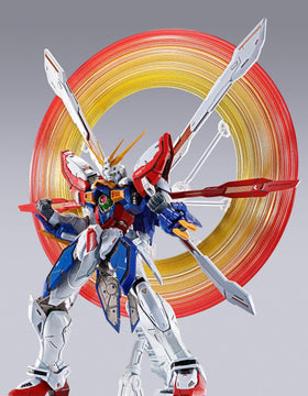 TAMASHII NATIONS Burning Gundam Second transformation view for versatile setup