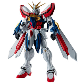 Tamashii Nations Burning Renewal Gundam Universe front view for dynamic poseability.